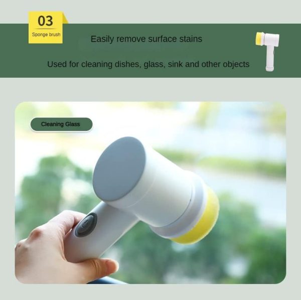 Wireless Battery Cleaning Brush