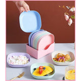 10-Pcs Plastic Multi-function Plates