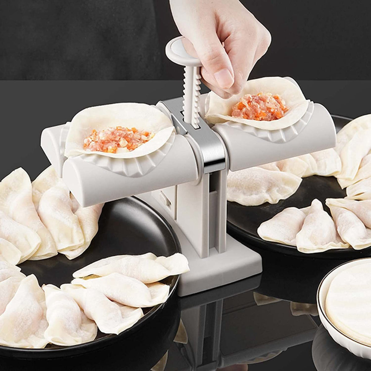 Dumpling And Samosa Maker Double Header